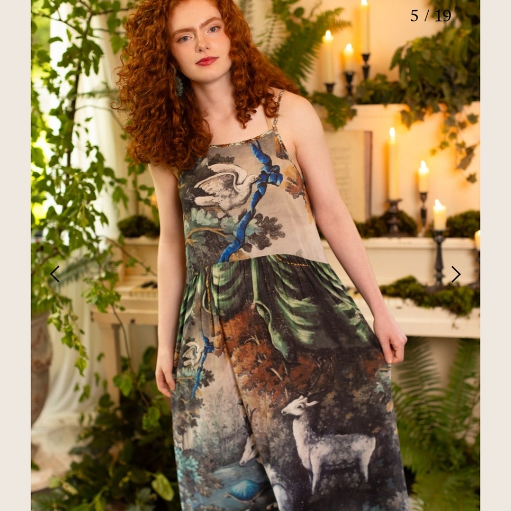 Market of Stars Theatre Of Dreams Slip Dress NWOT